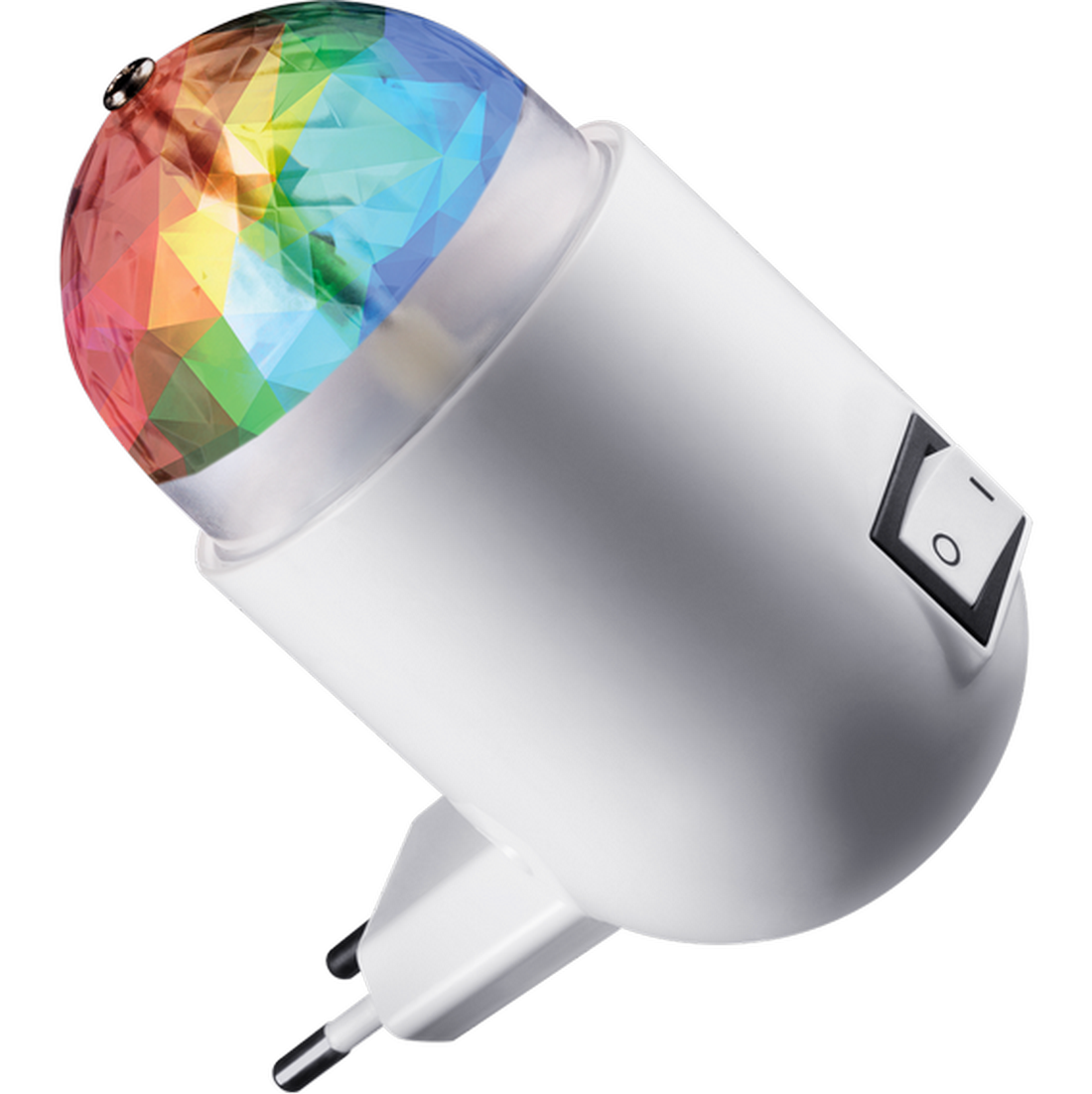 Светодиодный диско-светильник для розетки RGB 3W